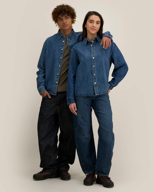 It Fits Swagger - Unisex Heavyweight Denim Overshirt