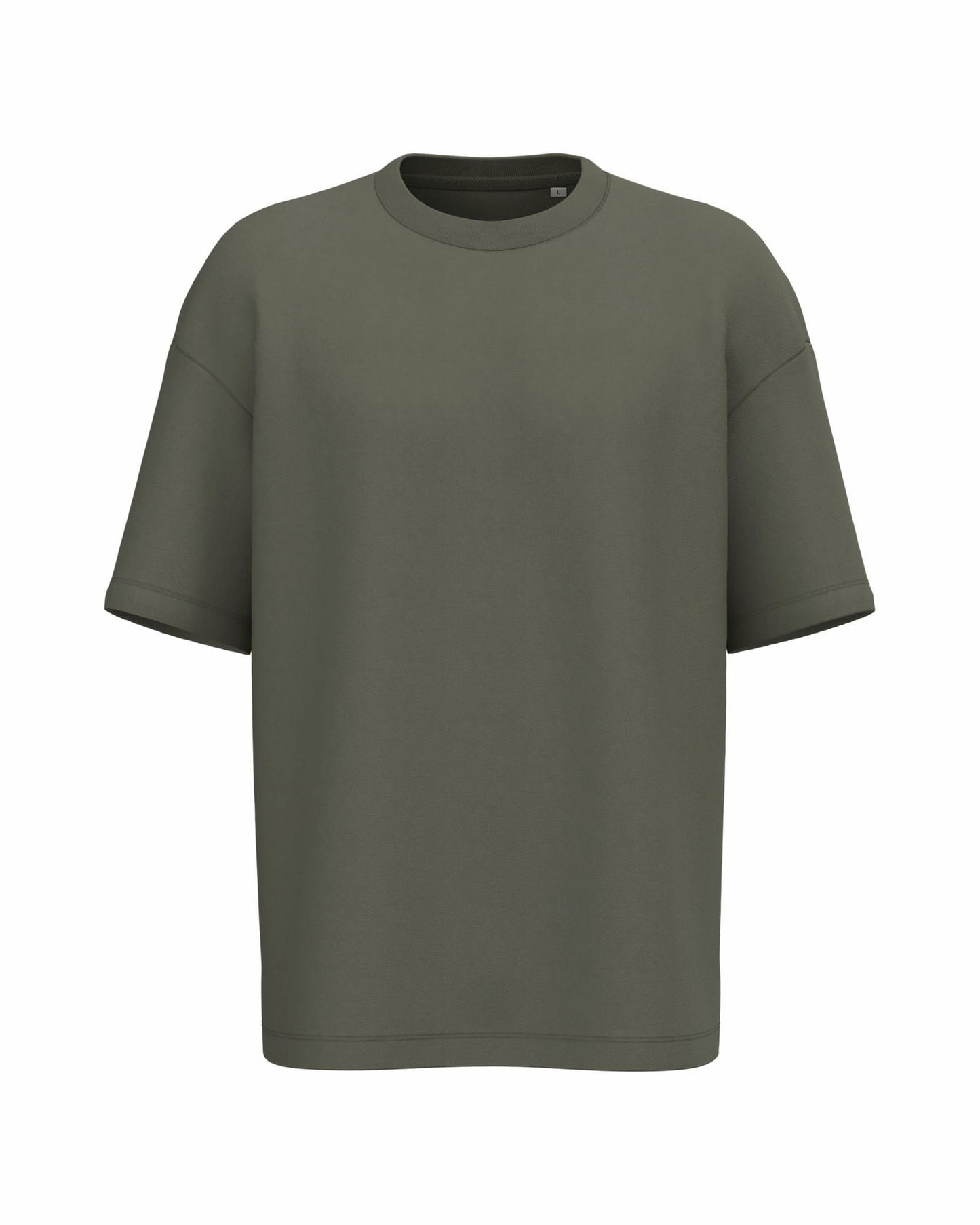 It Fits Dunker - Unisex Oversized Korte Mouwen Sweater - Terry Voering