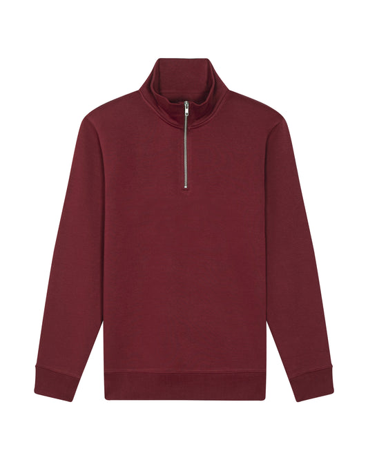 It Fits Rounder - Heren Fitted 1/4 Zip sweater
