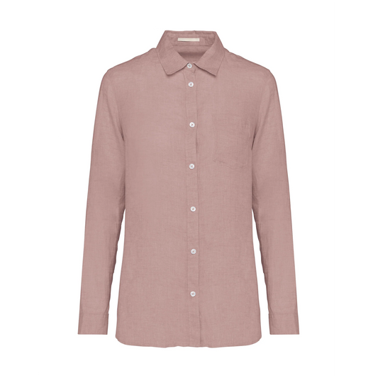 It Fits Approach - Women's Fitted Blouse - Linen