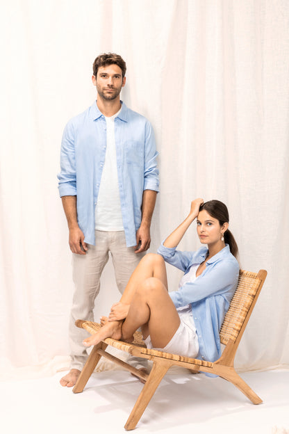 It Fits Approach - Men's Fitted Shirt - Linen