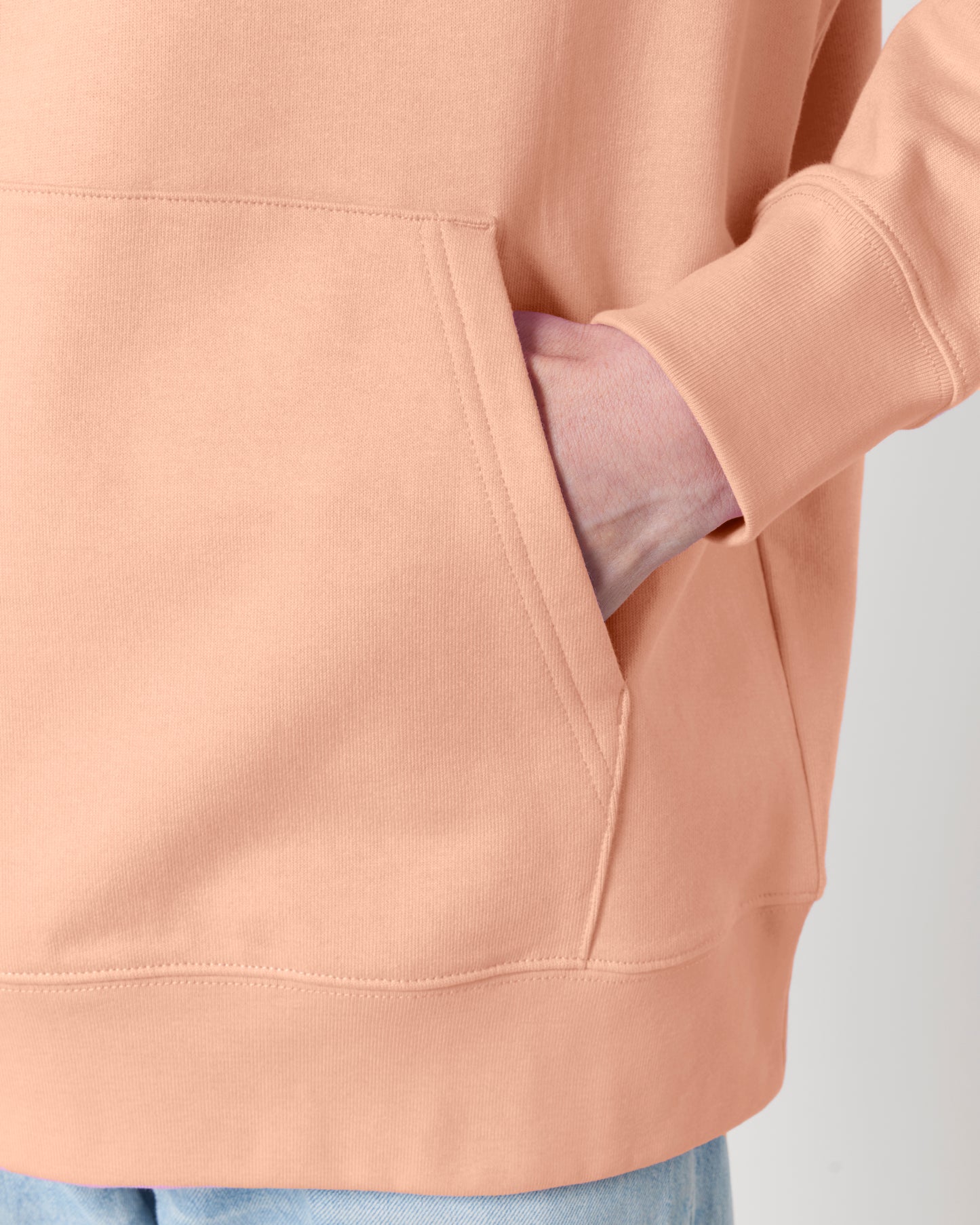 It Fits GOAT - Unisex Regular Fit Hoodie - Heavyweight - Peach