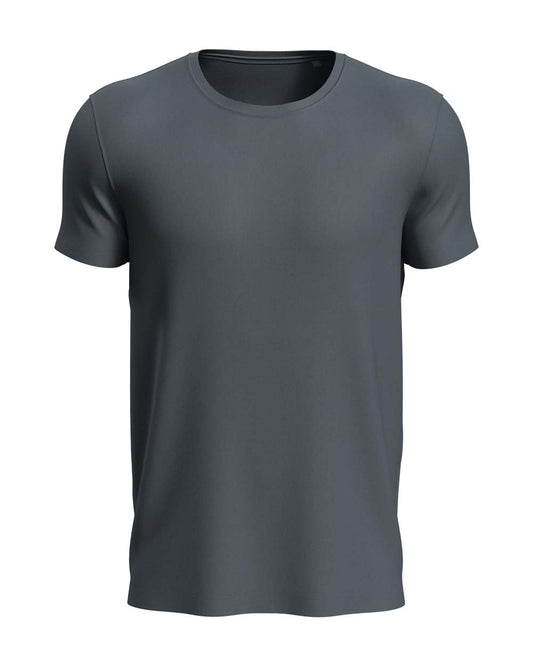 It Fits Fanatic - Heren Fitted Sportshirt - Dark Grey