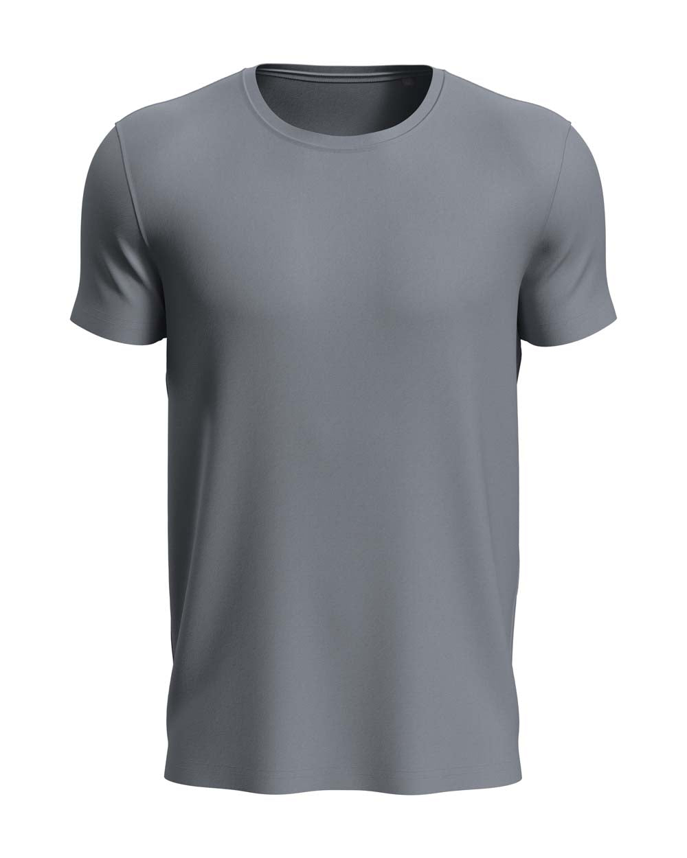 It Fits Fanatic - Heren Fitted Sportshirt - Light Grey