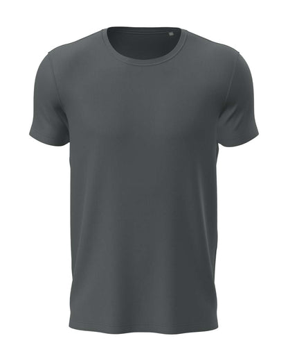 It Fits Fanatic - Heren Fitted Sportshirt - Mid Grey