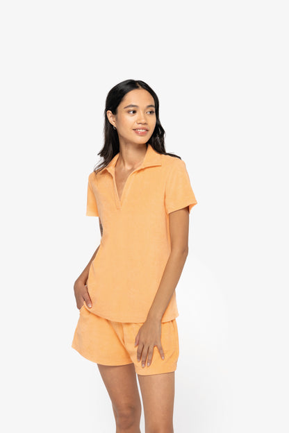 It Fits Gamer - Dames Fitted Polo - Badstof