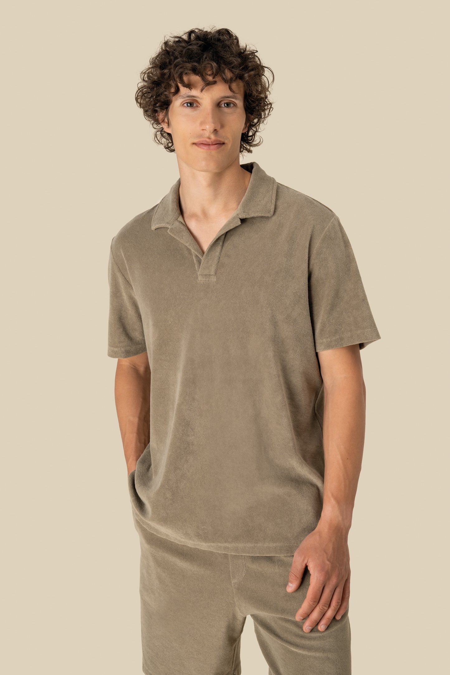 It Fits Gamer - Heren Fitted Polo - Badstof