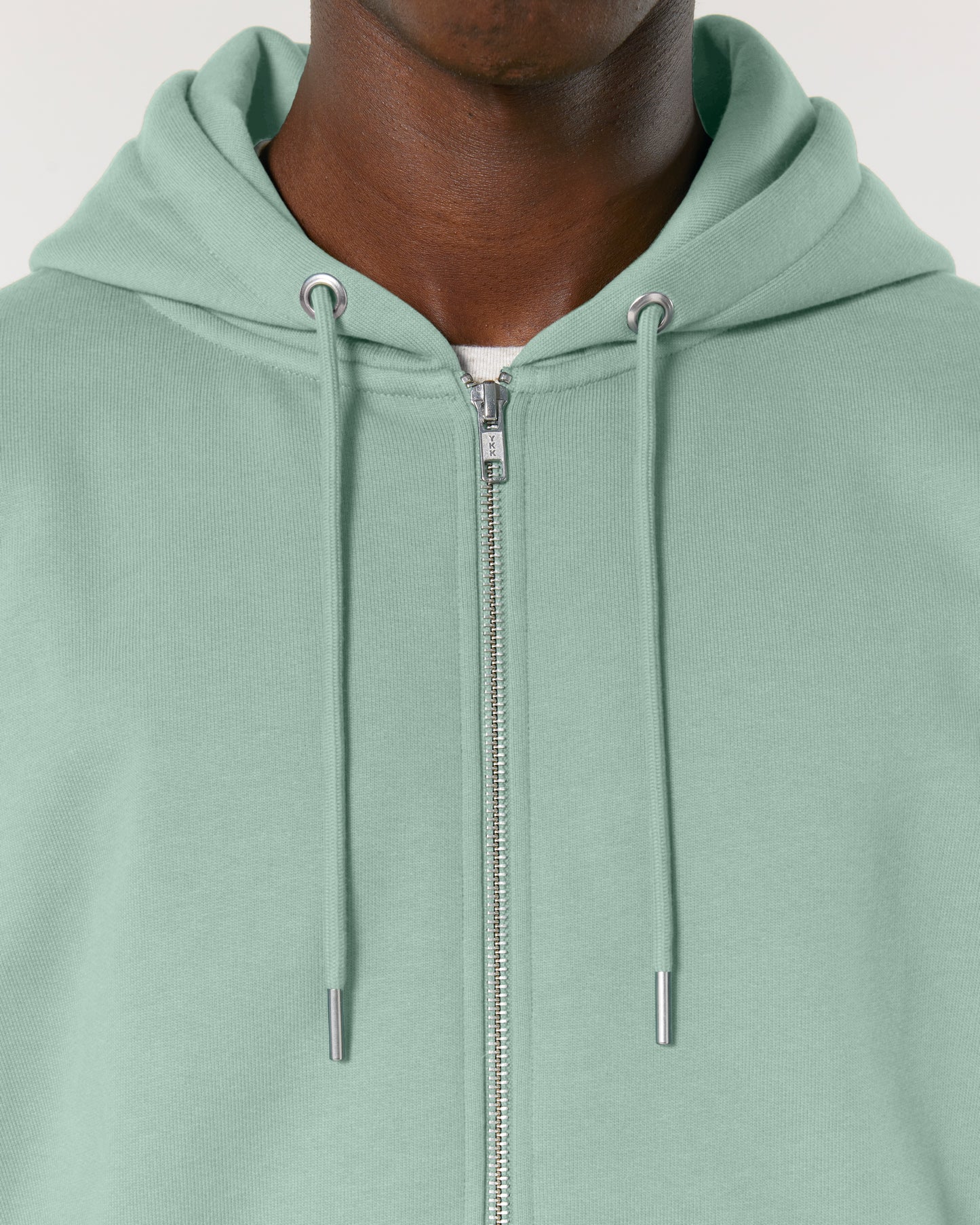 Fits Hammer - Unisex Regular Fit Zip Hoodie - Heavyweight - Laurel Green