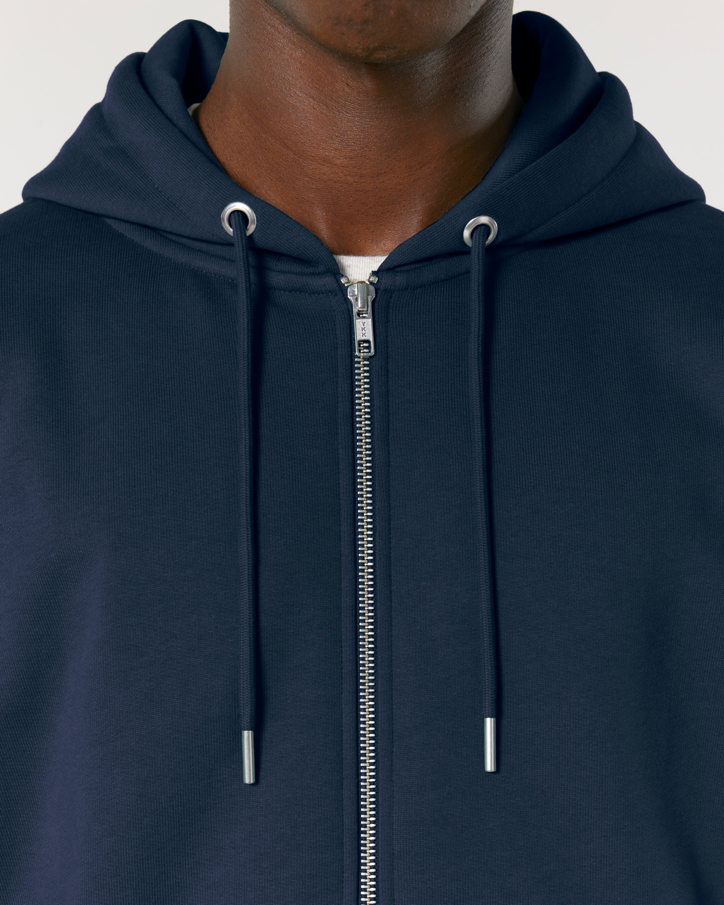 It Fits Hammer - Unisex Regular Fit Zip Hoodie - Heavyweight - Navy