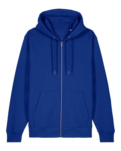 Fits Hammer - Unisex Regular Fit Zip Hoodie - Heavyweight - Blue Collar