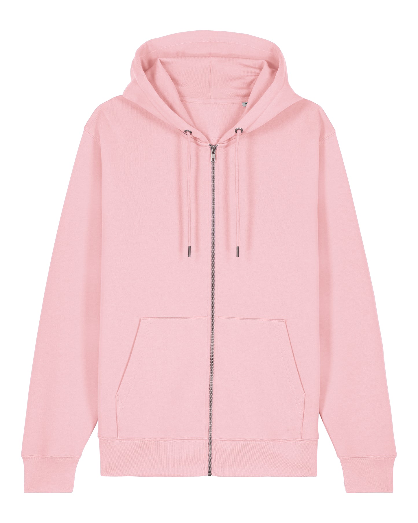 It Fits Hammer - Sweat à capuche zippé unisexe coupe régulière - Poids lourd - Rose clair