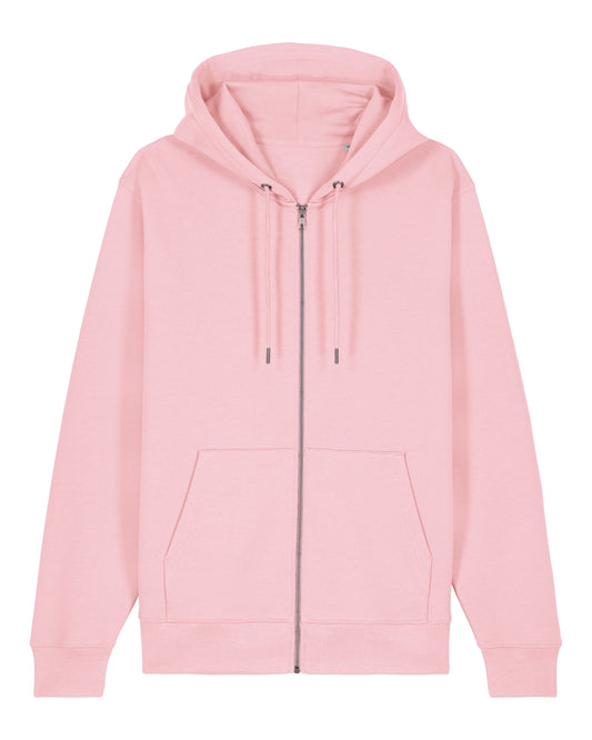 It Fits Hammer - Unisex Regular Fit Zip Hoodie - Heavyweight - Light Pink