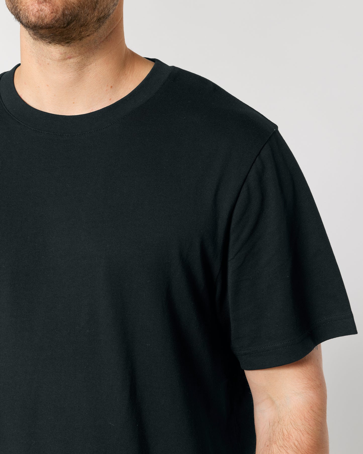 It Fits Swish - Unisex Relaxed Fit T-shirt - Heavyweight - Black