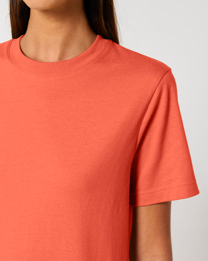 It Fits Swish - T-shirt unisexe coupe décontractée - Poids lourd - Corail