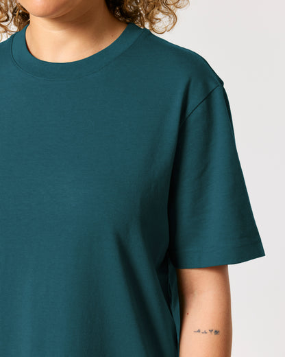It Fits Swish - T-shirt unisexe coupe décontractée - Poids lourd - Bleu galaxie