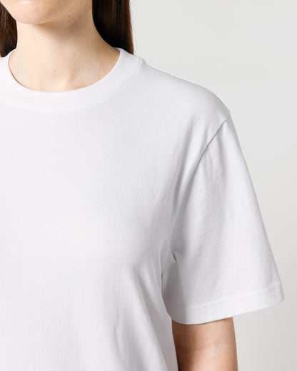 It Fits Swish - T-shirt unisexe coupe décontractée - Poids lourd - Blanc