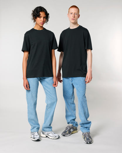 It Fits Swish - T-shirt unisexe coupe décontractée - Poids lourd - Blanc