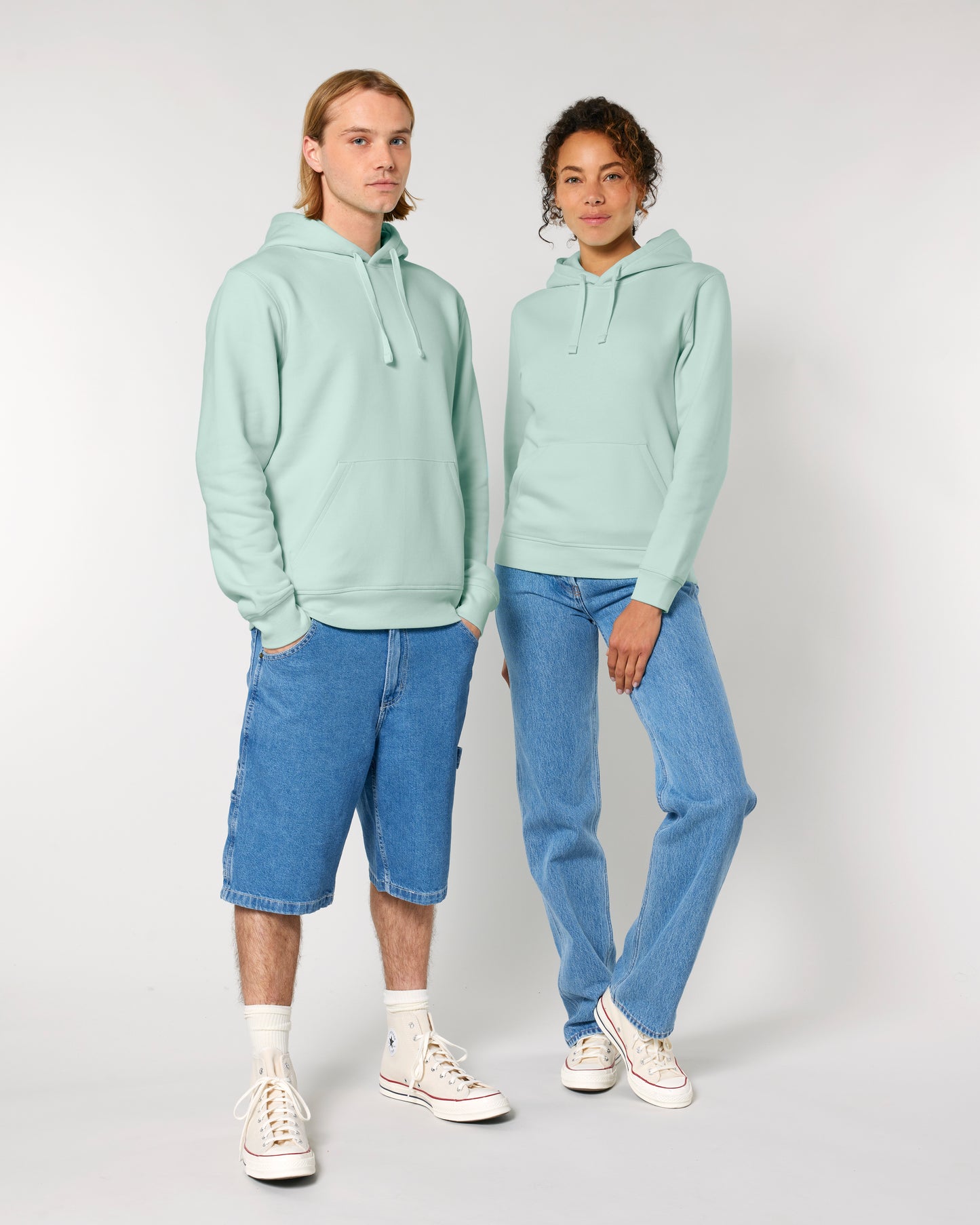 It Fits Chipper - Unisex regular fit Hoodie - Budget eco - Sky blue