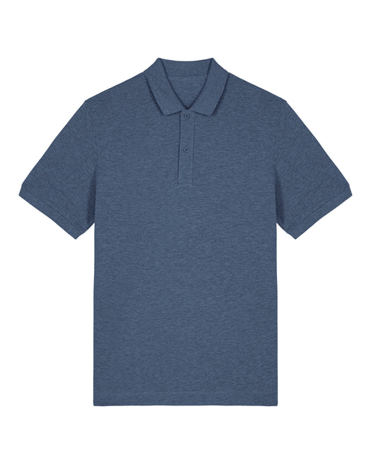 It Fits Birdie - Unisex Regular Fit Polo - Dark heather Blue