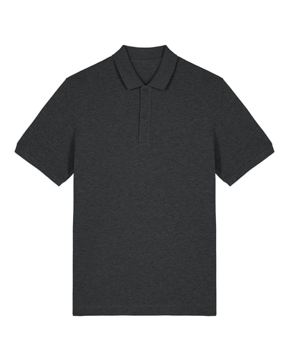 It Fits Birdie - Polo unisexe coupe standard - Poids lourd - Gris chiné foncé