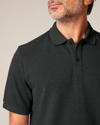 It Fits Birdie - Polo unisexe coupe standard - Poids lourd - Blanc