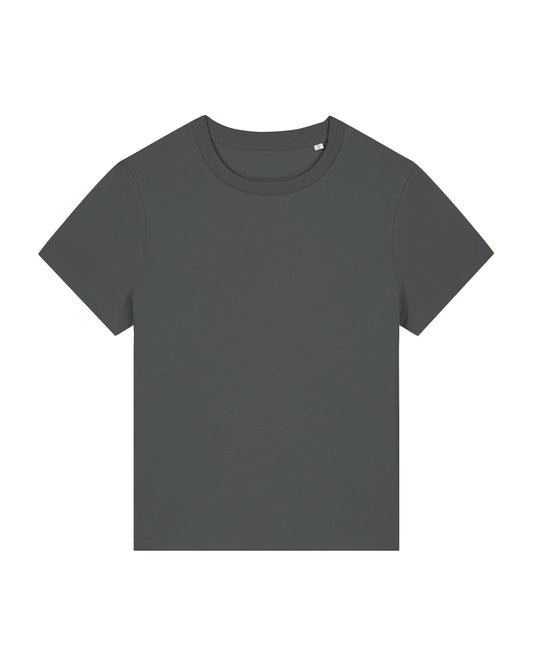 It Fits Closer - Dames Regular Fit T-shirt - Anthracite