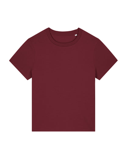 It Fits Closer - T-shirt coupe régulière pour femmes - Bordeaux