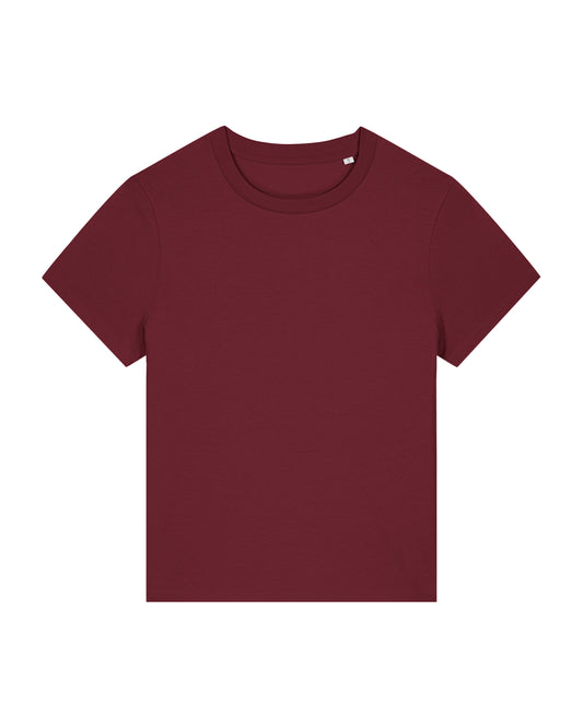 It Fits Closer - Women's Regular Fit T-shirt - Burgundy