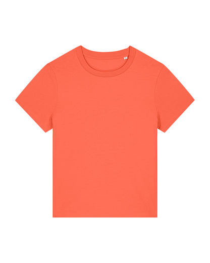 It Fits Closer - Dames Regular Fit T-shirt - Coral