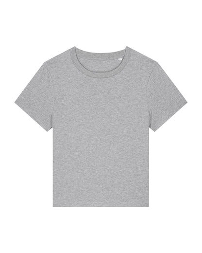 It Fits Closer - T-shirt coupe régulière pour femmes - Gris chiné