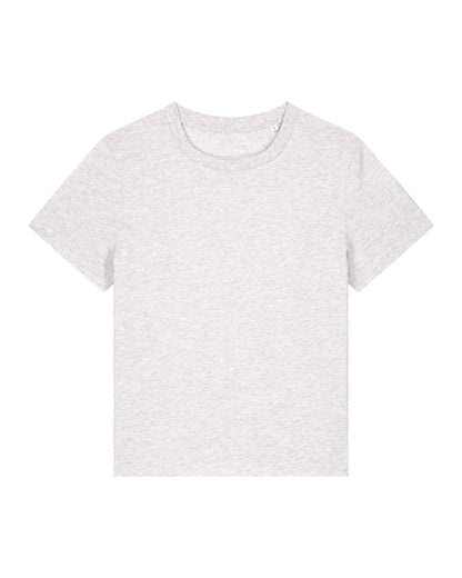 It Fits Closer - T-shirt coupe régulière pour femmes - Gris chiné glacé