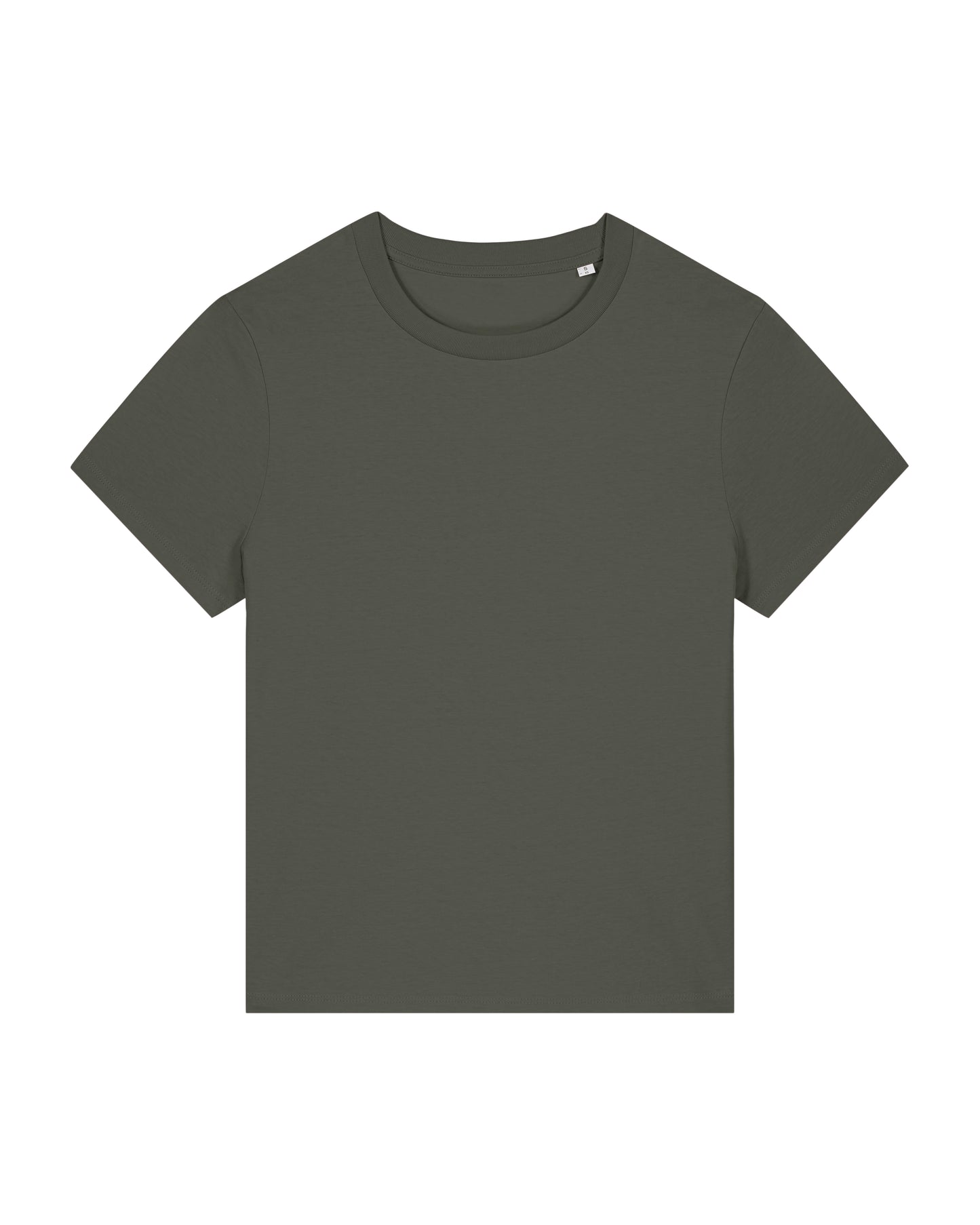 It Fits Closer - Dames Regular Fit T-shirt - Khaki