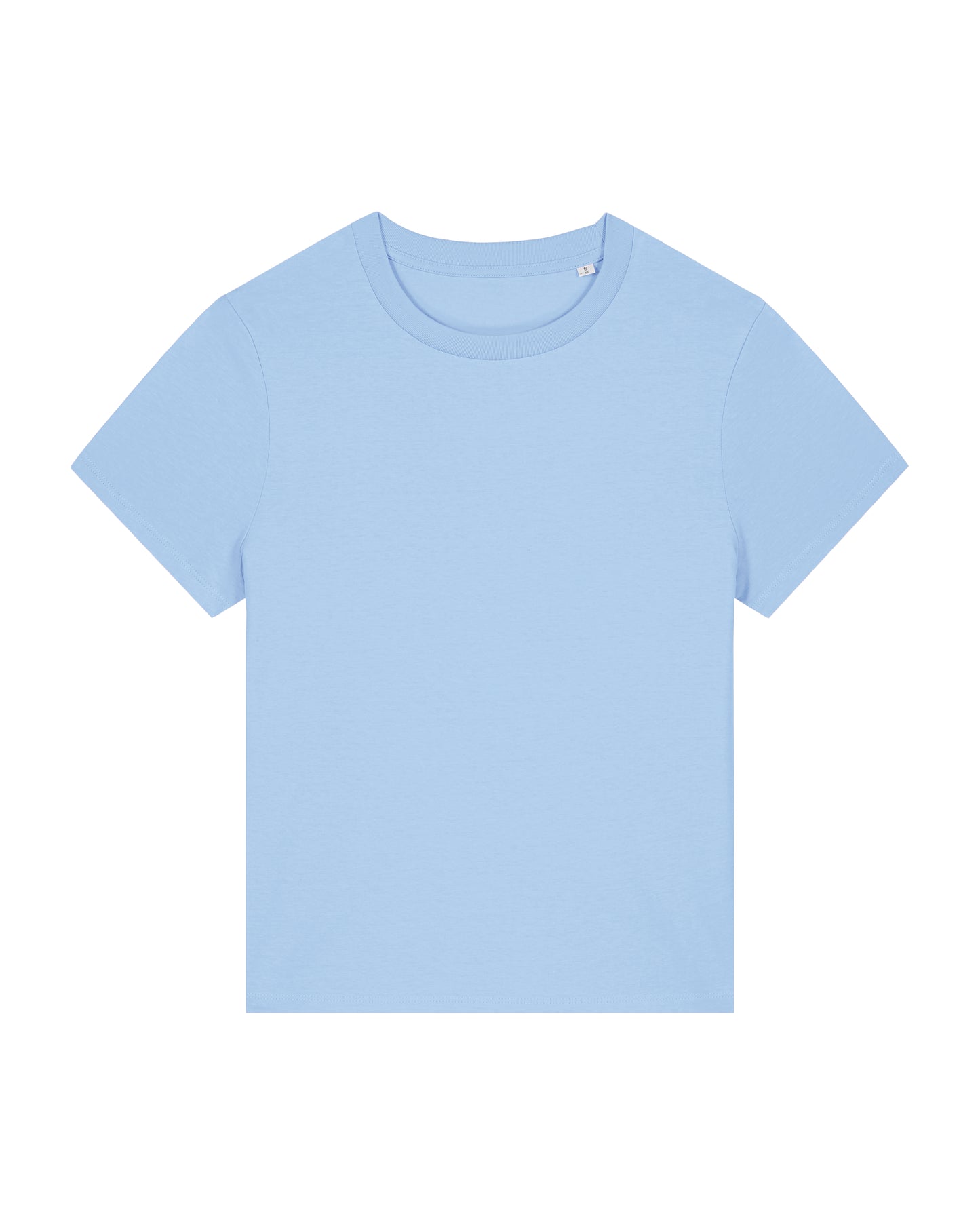 It Fits Closer - Dames Regular Fit T-shirt - Light Blue