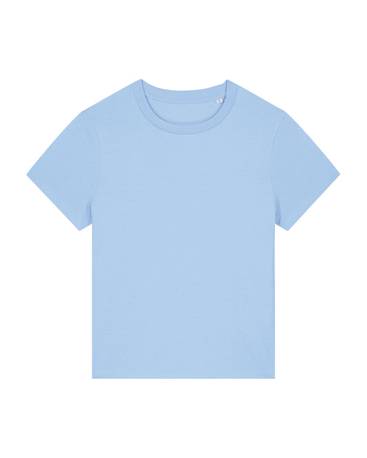 It Fits Closer - Women's Regular Fit T-shirt - Light Blue