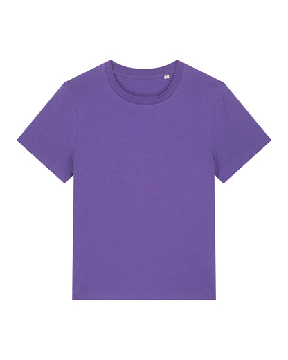 It Fits Closer - Dames Regular Fit T-shirt - Purple