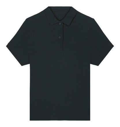 It Fits Eagle - Polo ajusté pour femme - Poids moyen - Noir