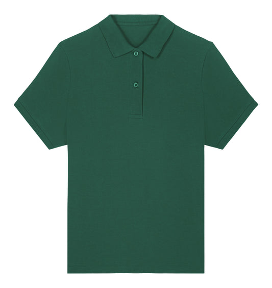 It Fits Eagle - Polo ajusté pour femme - Poids moyen - Vert bouteille