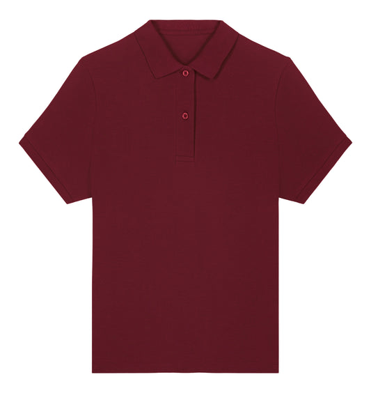 It Fits Eagle - Polo ajusté pour femme - Poids moyen - Bordeaux
