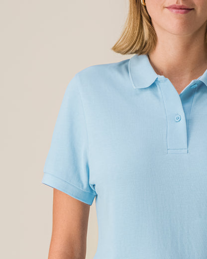 It Fits Eagle - Dames Fitted Polo - Midweight