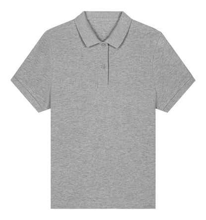 It Fits Eagle - Women's Fitted Polo - Midweight - Heather Gray