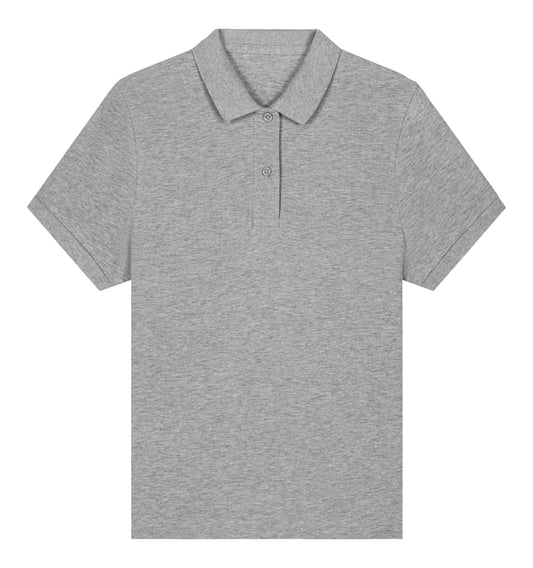 It Fits Eagle - Polo ajusté pour femme - Poids moyen - Gris chiné