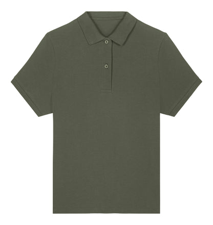 It Fits Eagle - Dames Fitted Polo - Midweight - Khaki