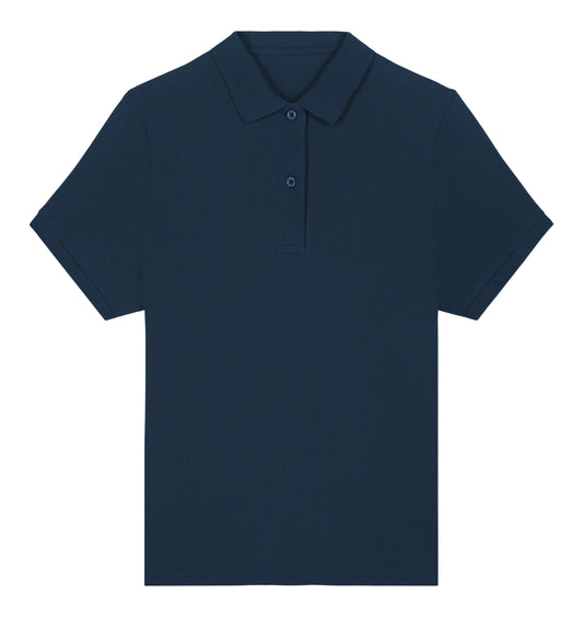 It Fits Eagle - Polo ajusté pour femme - Poids moyen - Bleu marine