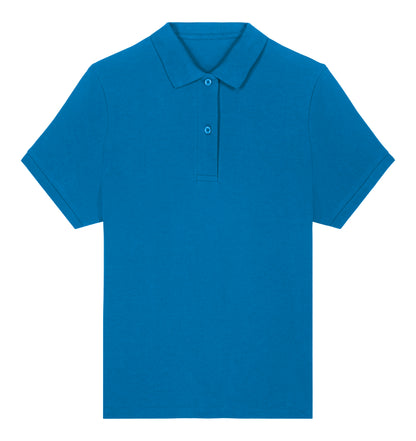 It Fits Eagle - Polo ajusté pour femme - Poids moyen - Bleu roi