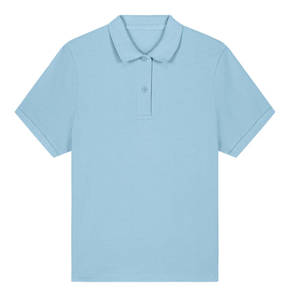 It Fits Eagle - Women's Fitted Polo - Midweight - Sky Blue