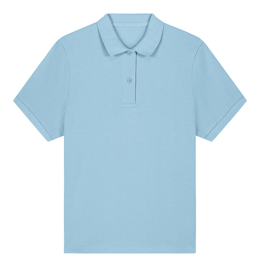 It Fits Eagle - Polo ajusté pour femme - Poids moyen - Bleu ciel
