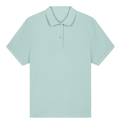 It Fits Eagle - Women's Fitted Polo - Midweight - Tropical Blue