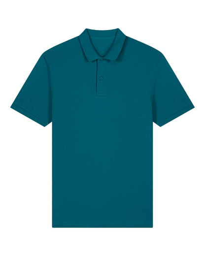 It Fits Eagle - Heren Fitted Polo - Midweight