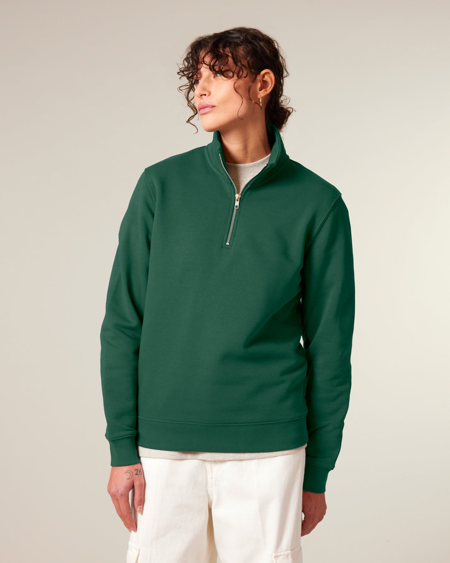 It Fits Rounder - Unisex Regular Fit 1/4 Zip sweater