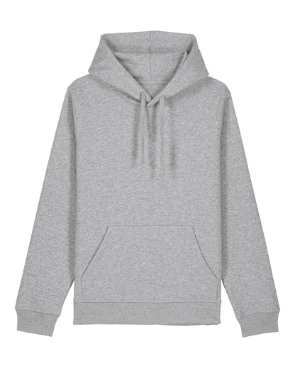 It Fits Chipper - Sweat à capuche unisexe coupe standard - Poids moyen - Gris chiné